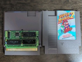 Super Mario Bros. 2 (Nintendo NES) Tested, Working, Cleaned + Deoxit.