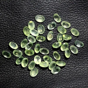 Natural Prehanite Oval Faceted Cut 6x8mm to 20x25mm Loose Gemstone - Picture 1 of 2