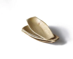 Areca Palm Leaf Boat Shape Platter Party Tray Disposable Biodegradable 25-1000PC - Picture 1 of 7
