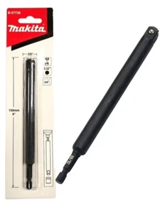 Makita B-57738 1/4'' HEX 3/8" SQUARE Impact Socket Adapter - Picture 1 of 2