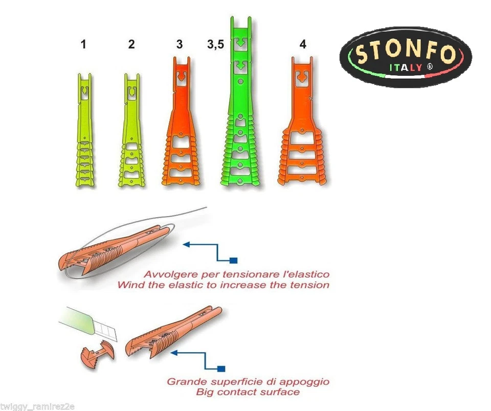 Embase réglable Stonfo taille 3.5 par 1