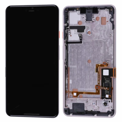 A+ OLED Display Touch Screen Digitizer Assembly±Frame For Google Pixel 3 XL 6.3" - Image 1 of 4