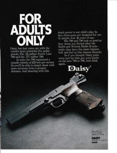 1981 Daisy 790 CO2 Pellet Pistol Gun Print-Ad - Picture 1 of 1