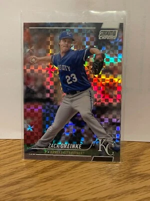 2022 Topps Stadium Club Chrome XFractor Zack Greinke #372 - Image 1 of 2