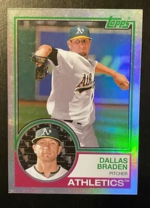 Dallas Braden 2021 Topps Archives Foil #167 89/150 - Athletics - Picture 1 of 1