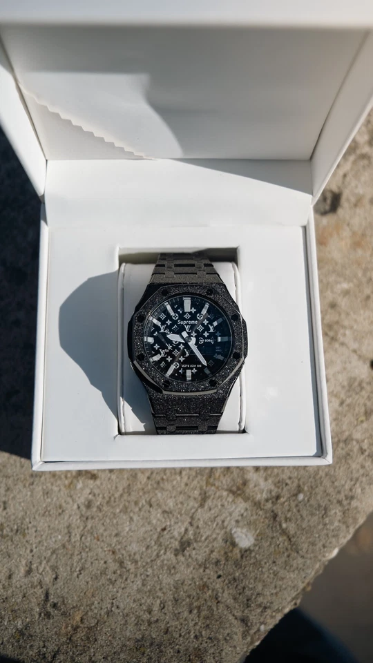 Casio G-Shock GA-2100 Custom Casioak Mod - Green - Royal Oak - Rubber Strap