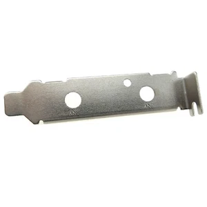 Low Profile Rear Bracket 2 Hole PCI Back Panel for WiFi Card Antenna ITX Mini PC - Afbeelding 1 van 6