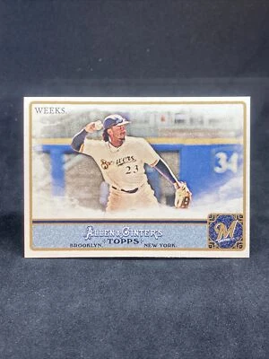 RICKIE WEEKS 2011 Topps Allen & Ginter #288 BREWERS - Image 1 of 2
