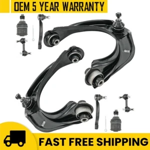 8pcs Front Upper Control Arm Tie Rod Sway Bar Ball Joint for 2009-2014 Acura TSX - Picture 1 of 13