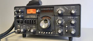 YAESU FT-101ZD Ham Radio Odbiornik + mikrofon + przewód zasilający **PRZECZYTAJ** - Zdjęcie 1 z 8
