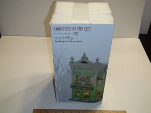 Christmas in the City - Department 56 - Romero's Bakery - Dept. 56 - BRAND NEW - Picture 1 of 12
