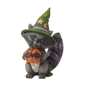 Jim Shore Heartwood Creek Pint Sized Halloween Raccoon Figurine 6012748 - Picture 1 of 5