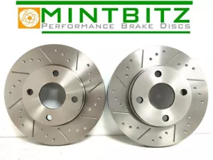 Discos de freno traseros con hoyuelos y ranurados Alfa Romeo 155 1.8 TS 07/92-01/98 - Imagen 1 de 8