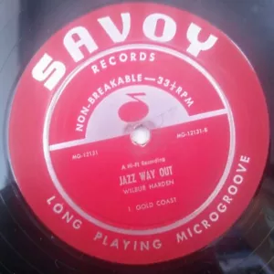 Wilbur Harden - Jazz Way Out LP ~ Savoy Mono Original ~ No cover ~ John Coltrane - Picture 1 of 2