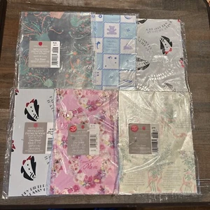 Vintage American Greetings Gift Wrap Wrapping Paper Mom Baby Penguin Herbs Lot - Picture 1 of 6