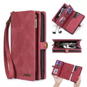 Wallet Phone Case For Samsung Galaxy A15 5G A14 A54 A03S A13 A35 20/S22/S23/S24 - Picture 1 of 9