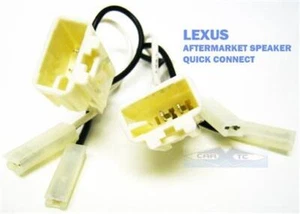 SE ADAPTA AL ARNÉS DE CABLE DE ALTAVOZ LEXUS ENCHUFE DE CONEXIÓN 2001-2005 - Imagen 1 de 1
