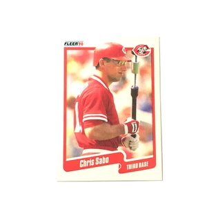 Fleer 1990 - Chris Sabo - #433, Cincinnati Reds Baseballkarte, MLB - Bild 1 von 12