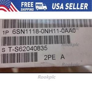 New Siemens 6SN1118-0NH11-0AA0 SIMODRIVE 611 universal E HR 6SN1 118-0NH11-0AA0 - Picture 1 of 1