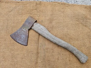OCHSENKOPF GRUN VINTAGE GERMAN ANTIQUE AXT OCHSENKOPF BEIL CAMPING BUSHCRAFT - Bild 1 von 14