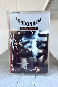 LONDONBEAT IN THE BLOOD Cassette Tape 1990 Electronic Synth Dance Pop EDM WORKS - Picture 1 of 11