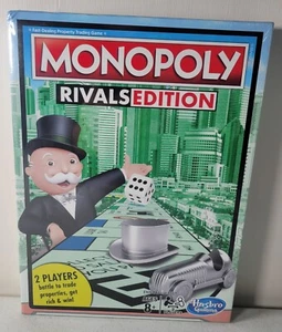 New Parker Bothers Monopoly 2 Player Rivals Edition Hasbro Board Game 2020 - Picture 1 of 6