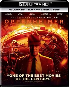 Oppenheimer 4K UHD Blu-ray  NEW