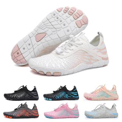 Kinder Barfußschuhe Jungen Mädchen Bequeme Wasser Laufschuhe Turnschuhe Sneaker - Bild 1 von 4