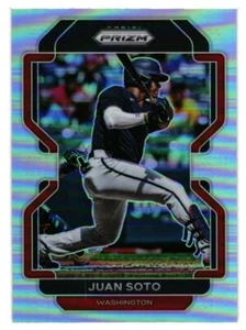 2022 - PRIZM # 117 - JUAN SOTO - SILVER PRIZM - TIER II - WASHINGTON NATIONALS - Picture 1 of 2