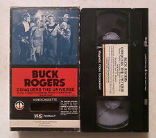 VHS: Buck Rogers Conquers the Universe: Magnetic Video: rare