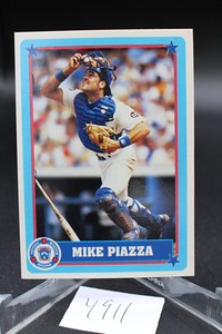 1993 US Dept of Transportation/Little League Car Safety Panels Mike Piazza HOF