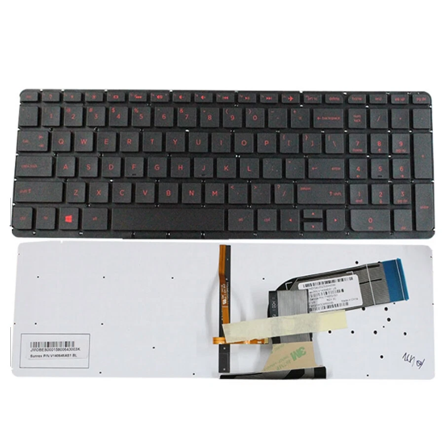 Nuevo para HP 17-K000 17-Kxxx,17-k251na 17-k254na 17-k170no serie teclado retroiluminado Foto 1 de 1