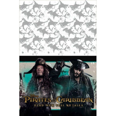 Piratas del Caribe Suministros de Fiesta Mantel 54" x 96" Foto 1 de 2