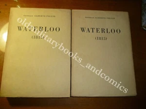 WATERLOO 1815 ALBERTO POLLIO 2 Voll. INTONSI PERFETTI - Picture 1 of 1