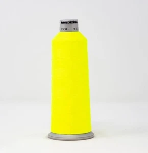 MADEIRA - #1823 - Fluorescent Yellow -- Polyneon Embroidery Thread -- 5500 yards - Picture 1 of 1