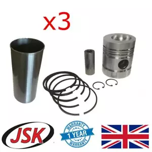 Pistons Liners Pins Rings for JCB 2CX & 406 for Perkins AD3.152 Engine - Picture 1 of 1