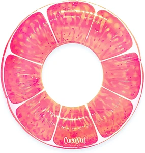 Glitter Citrus Pool Floats – Inflatable Ring Floats – Durable Long Lasting 3.5 F - Picture 1 of 15