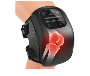 Kniemassagegerät mit Wärme und Vibration, kabelloses Kniemassagegerät zur Schmerzlinderung - Bild 1 von 6