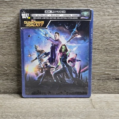 Guardians of the Galaxy (Blu-Ray, Steelbook, 2014) New - Image 1 of 3