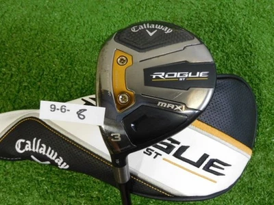 Callaway Rogue ST Max 15* Left Hand 3 Wood Tensei AV 75 Stiff Graphite w HC Mid - Image 1 of 4