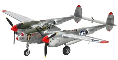 TAMIYA 1/48 Masterpiece Series No.123 US Army Lockheed P-38J Lightning Plastic M - Immagine 1 di 4