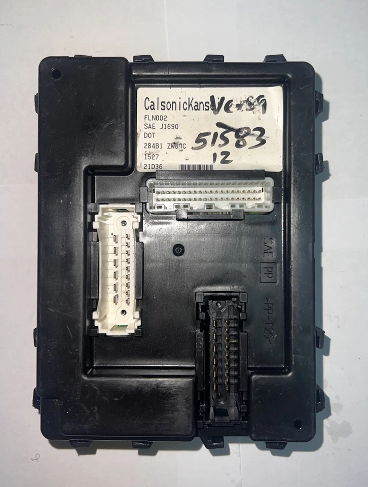 Nissan Versa BCM 2009-2012 carrocería chasis 284B1-ZW80C 284B1ZW80C Foto 1 de 2