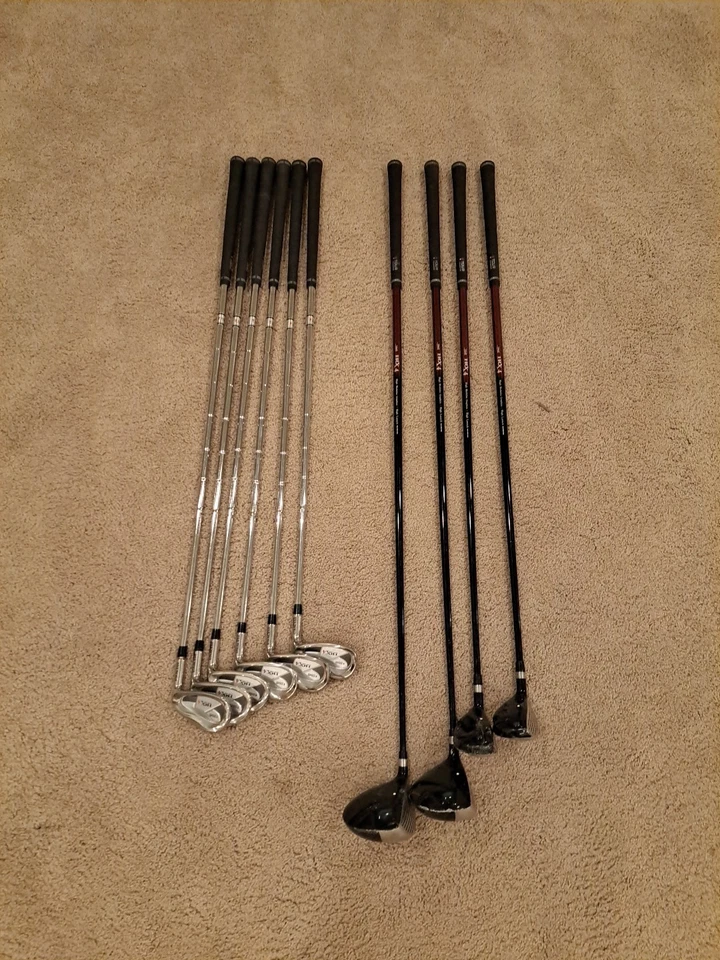 Juego de 10 diestros Hrx4 Tour Collection Ti Matrix 2 conductores 2 híbridos 6 cuñas Foto 1 de 4