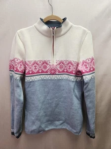 Dale of Norway Damen 1/4 Zip Moritz Wollpullover - Größe: L (defekt) - Bild 1 von 6