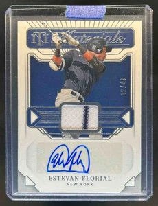2022 National Treasures Estevan Florial NT Jersey Auto #42/49 Yankees - Picture 1 of 2