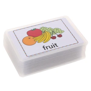 Flashcards, Word Cards, About 80 Children, English Words, - Bild 1 von 6