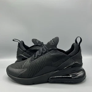 Nike Air Max 270 Sneaker Triple Black Freizeitschuhe UK 8,5 EU 43 US 9,5 NEU - Bild 1 von 13
