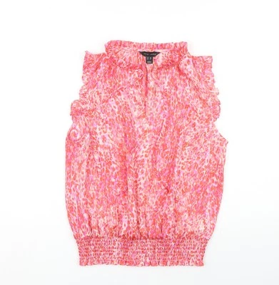 New Look Women's Pink Sleeveless Blouse UK 10 - Image 1 of 4