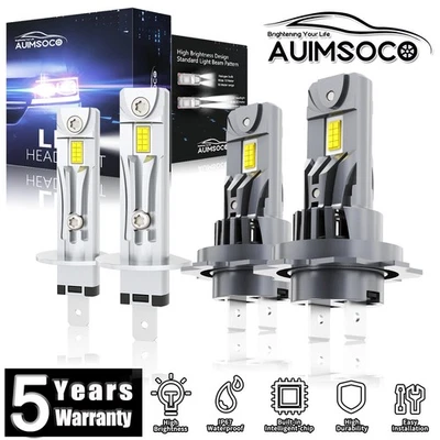 For Hyundai XG350 2002-2005 4x LED Headlight High Low Beam Conversion Kit Bulbs - Image 1 of 4