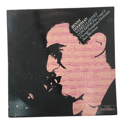 Weber Clarinet Concertos Benny Goodman Chicago Symphony Vinyl LP RCA Victrola - Image 1 of 4